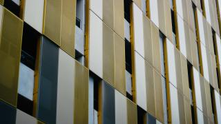 Cladded building
